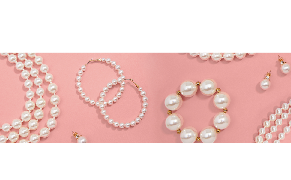 Pearl Hoop Earrings