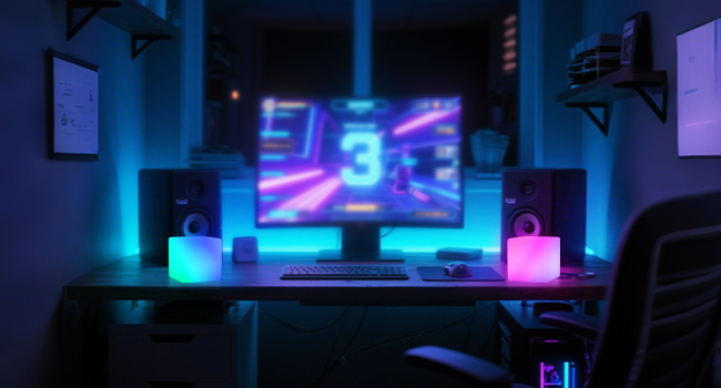 led cube lights