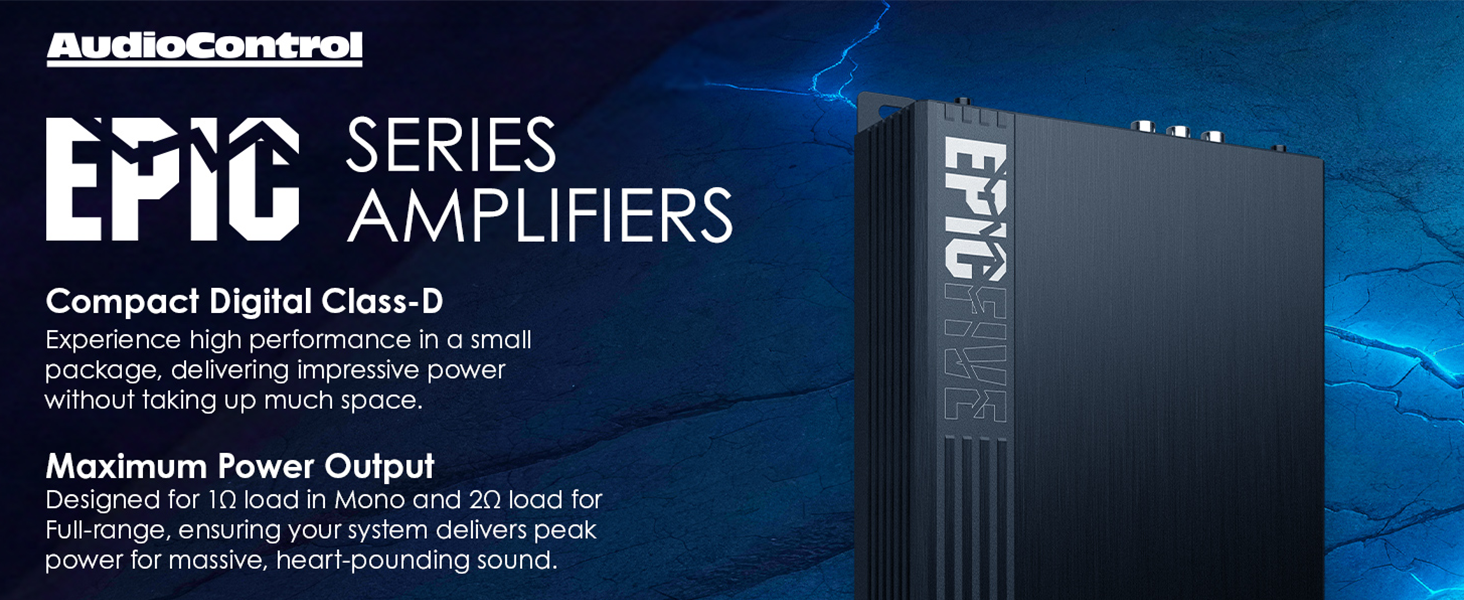 audiocontrol epic car amps