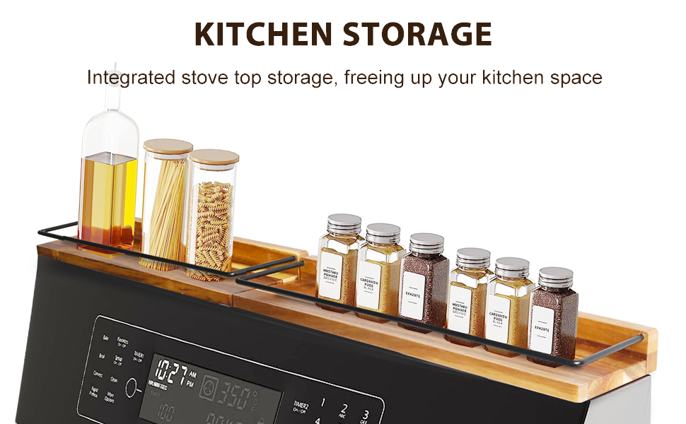 Stove Top Shelf