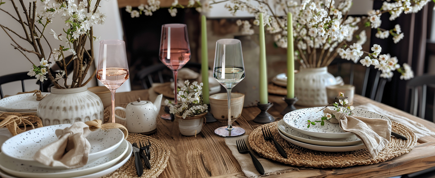 wine glasses