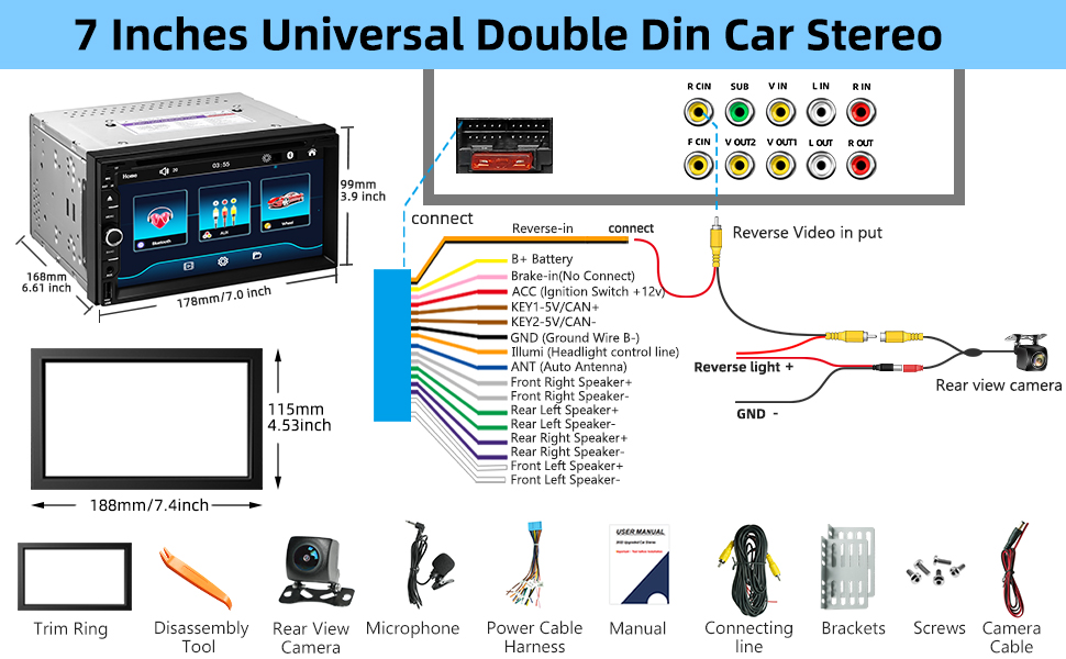 double din with cd/dvd