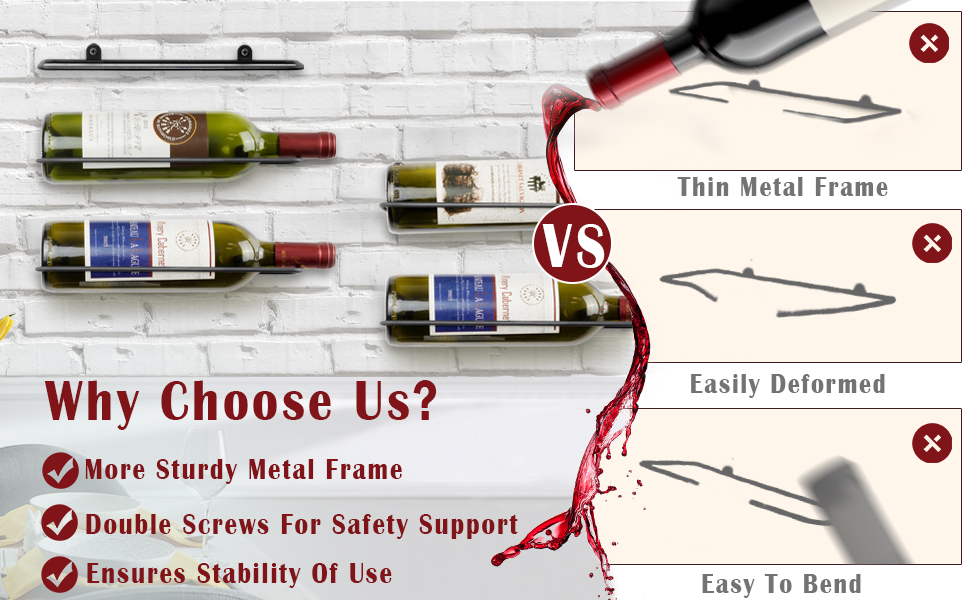 wine wall rack