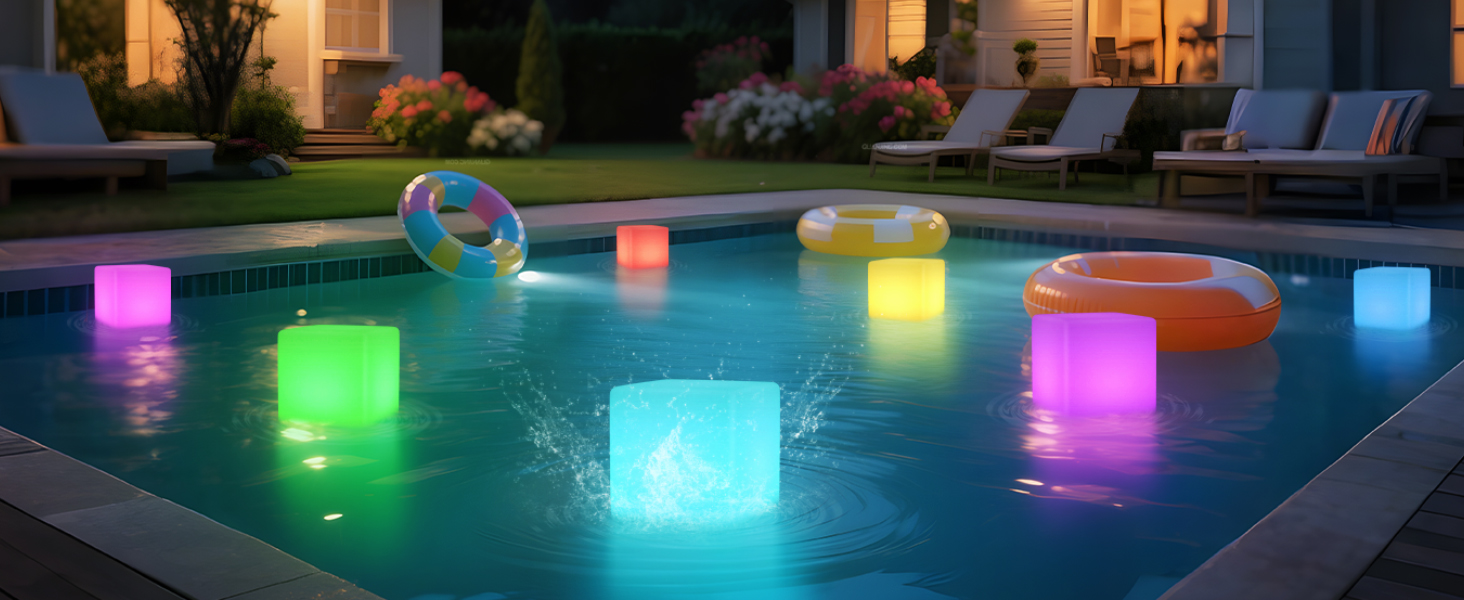 led cube lights