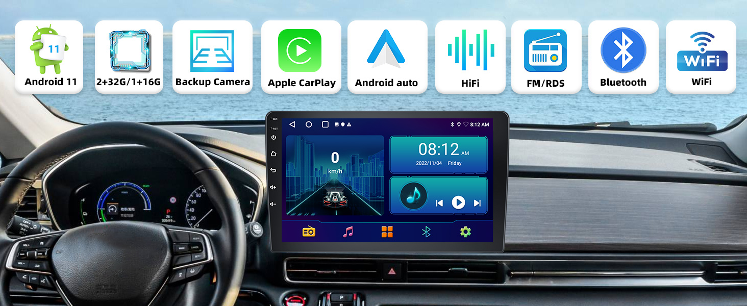 android car stereo 2 din