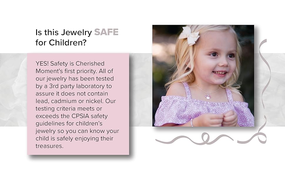 Safe Jewlery for Children sterling silver