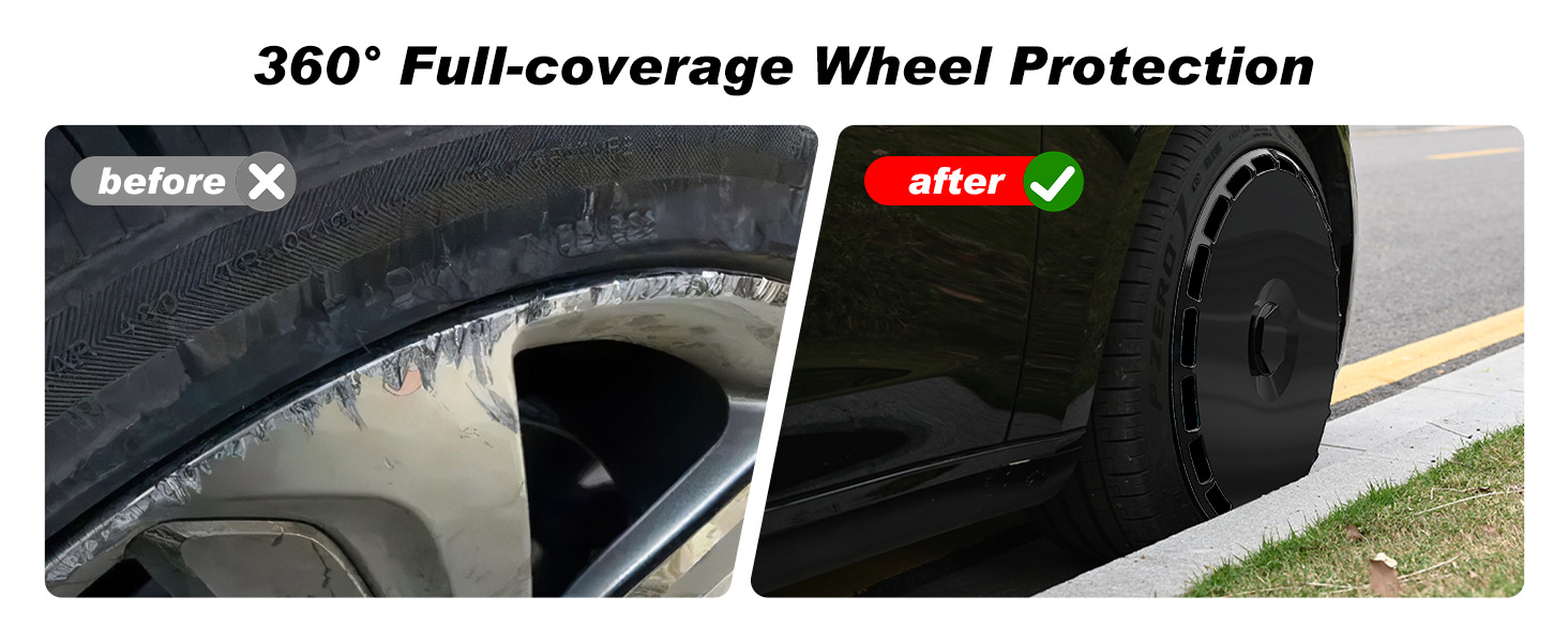 Tesla Model Y wheel hub covers  full coverage