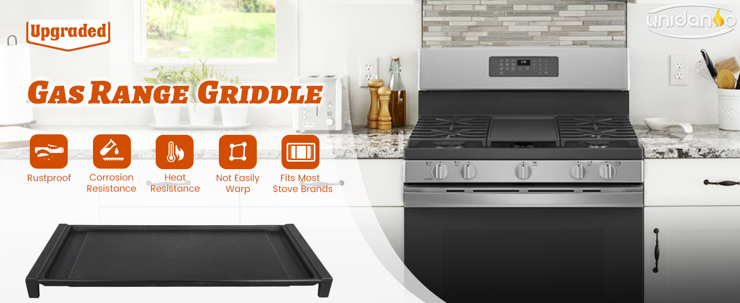 stove top griddle for gas stove