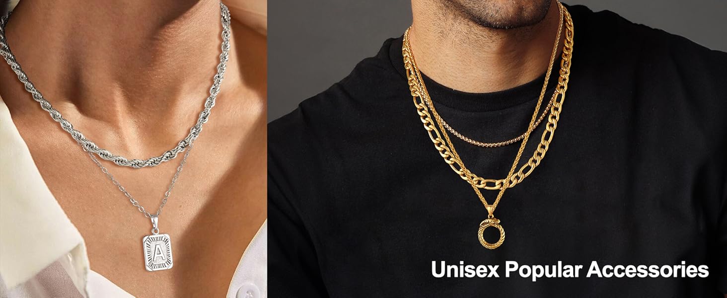 gold chain necklace figaro chain necklace rope chain necklace