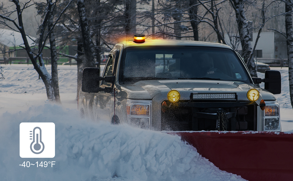 plow truck strobe lights