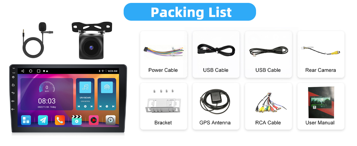 packing list