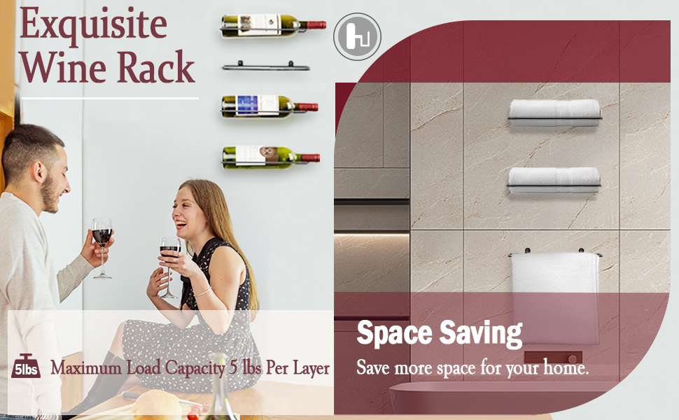 wine wall rack